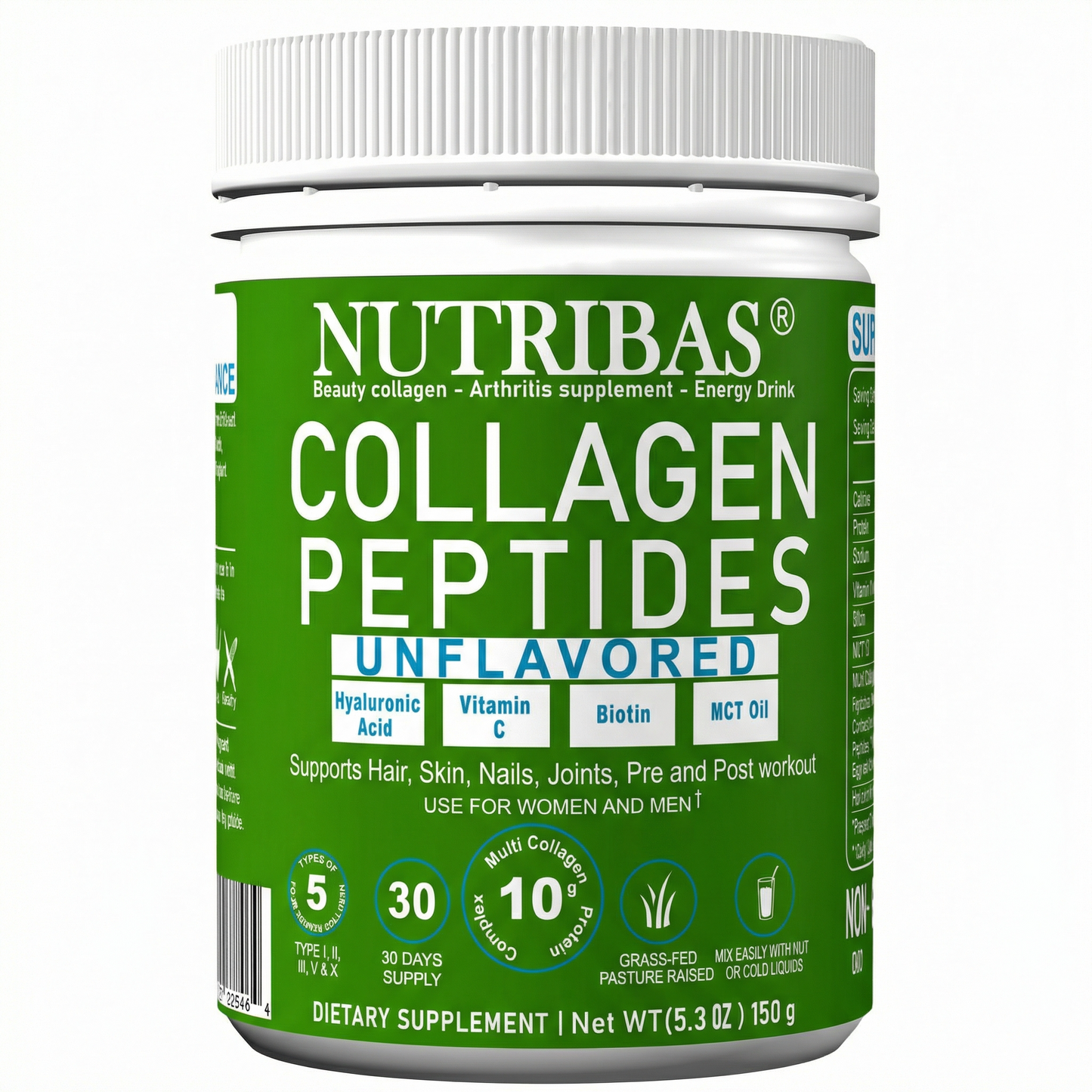Hydrolyzed Multi Collagen Unflavored, 300 g