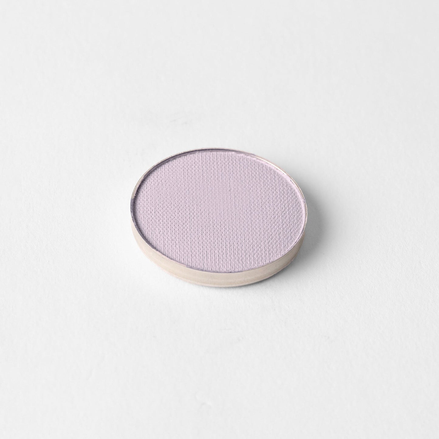 Matte pressed eyeshadow pan, soft lilac matte