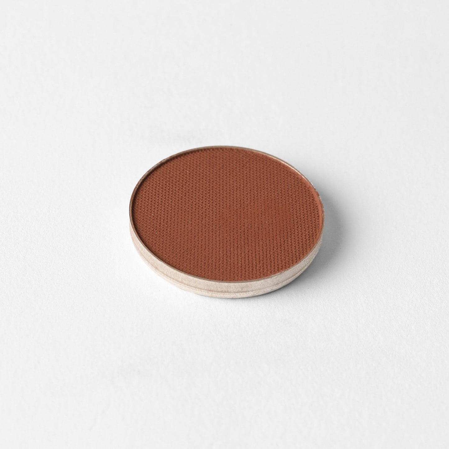Matte pressed eyeshadow pan, medium brown