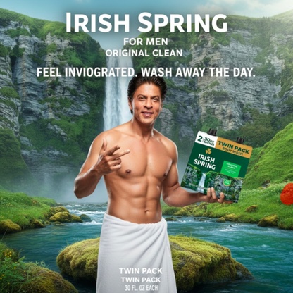 Irish Spring Body Wash for Men, Original Clean 2 Pack 30 oz
