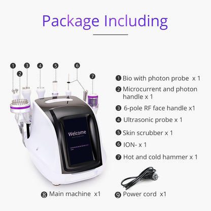 Shape Tactics 8-in-1 RF Skin Tightening System with Hot & Cold Hammer and BIO Therapy