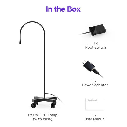 Shape Tactics 5W Adjustable UV LED Gooseneck Lamp