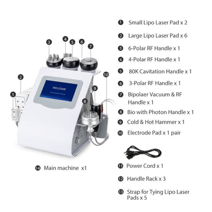 Shape Tactics Advanced 10-in-1 Ultrasonic RF System