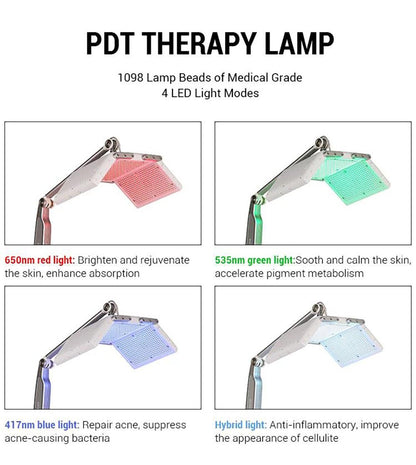 Shape Tactics 14-in-1 Hydro Dermabrasion and LED Light Therapy System