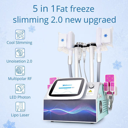 Shape Tactics Advanced 5-in-1 Cryolipolysis 40K Cavitation RF Lipo Laser System