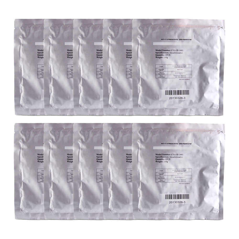 Shape Tactics Anti-Freeze Cryolipolysis Membranes