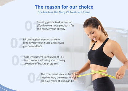 Shape Tactics Cryotherapy 40K Cavitation & RF Contouring System