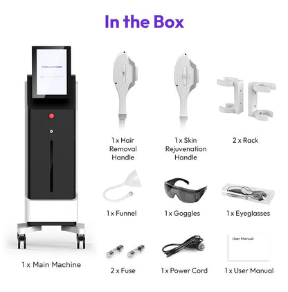 Shape Tactics LuxuryGlow Pro IPL Hair Removal Machine