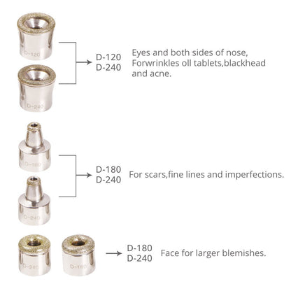 Shape Tactics Portable Diamond Microdermabrasion Facial Device