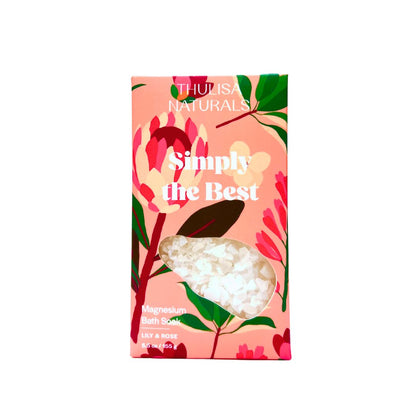 Lily and Rose Magnesium Bath Salt  Soak