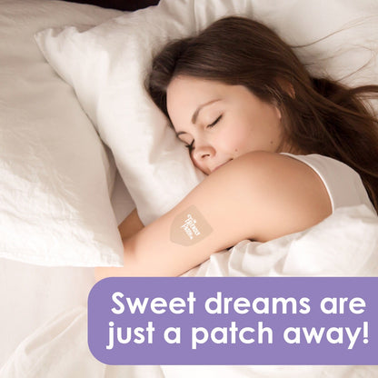 Snooze Melatonin Sleep Patches: Ashwagandha, Magnesium BHB, Valerian root Travel 8 Pack - Renee Lane Company