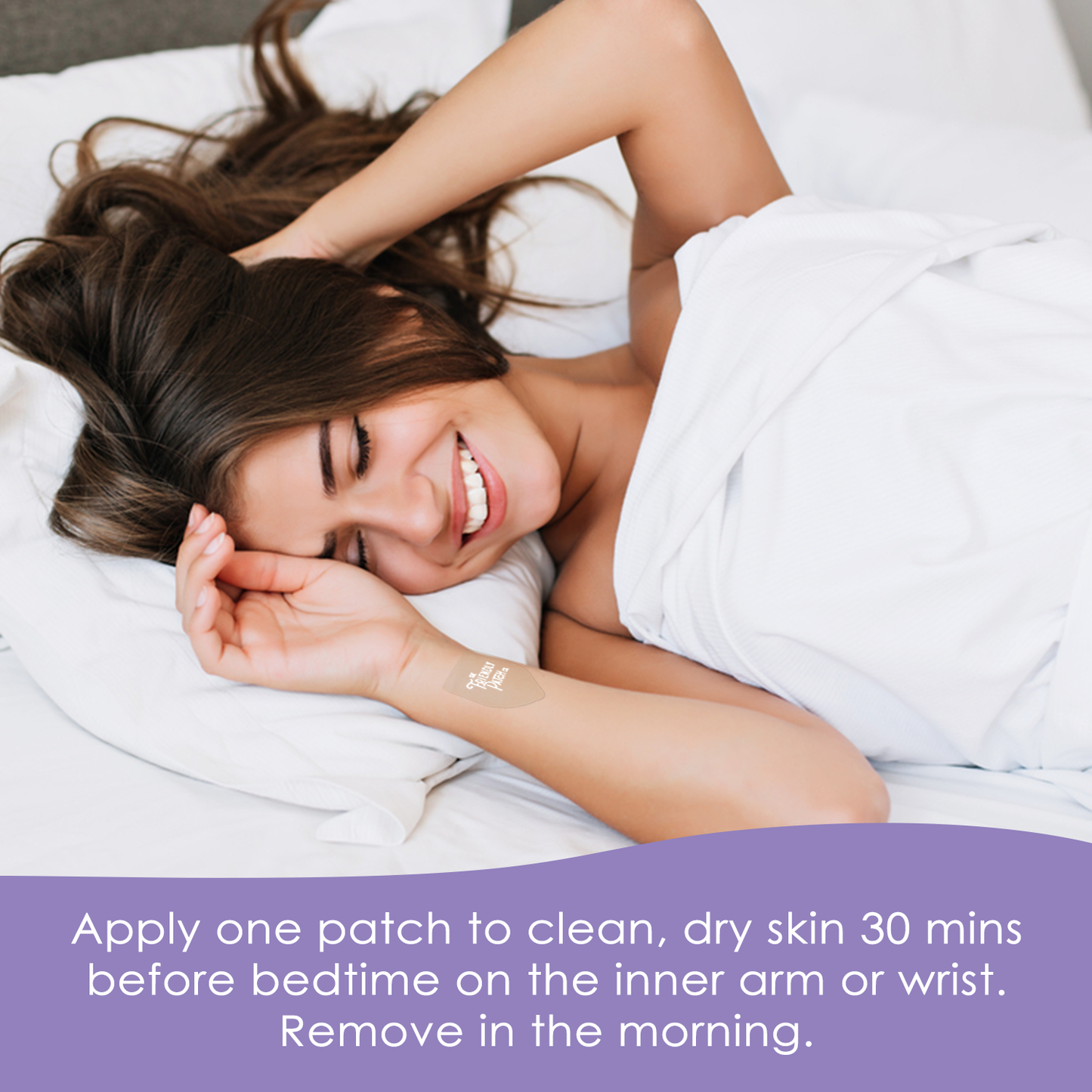 Snooze Melatonin Sleep Patches: Ashwagandha, Magnesium BHB, Valerian root Travel 8 Pack - Renee Lane Company