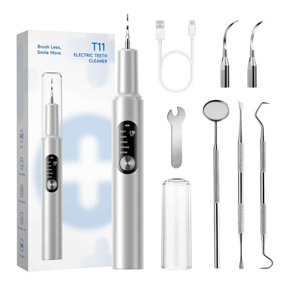 T11 Ultrasonic Teeth Cleaner for Plaque & Tartar Removal