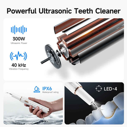 T5 Pet Ultrasonic Tooth Cleaner | Safe Dental Care for Dogs & Cats